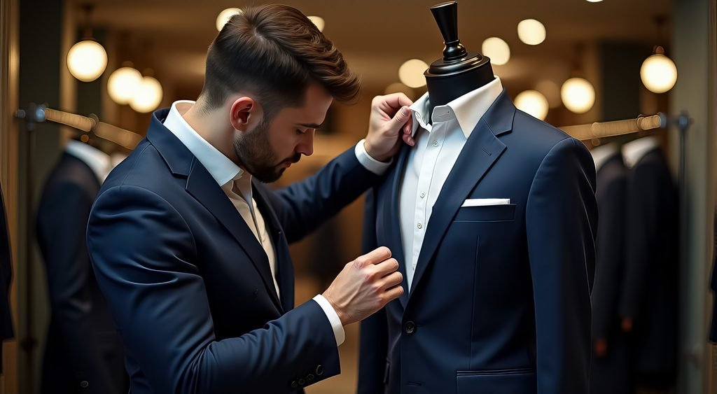 bespoke wedding suit